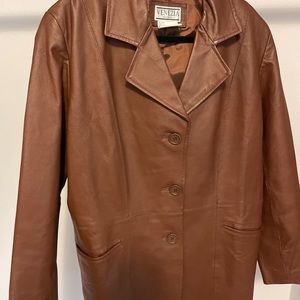 Venezia Leather Jacket 14W